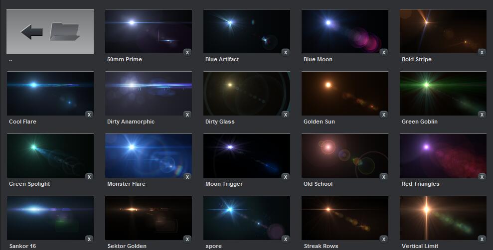 AE插件-镜头光晕光效中文插件一键安装版 CC-2021 VIDEO COPILOT Optical Flares 1.3.5 Win系统汉化版插图8