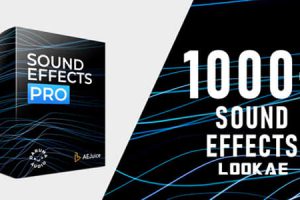 音效-1000个电影冲击波环境生活人物动态氛围音效包 AEJuice – Sound Effects Pro