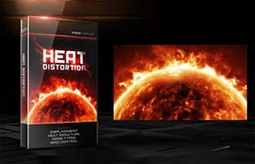 AE插件-热浪变形失真紊乱特效支持2022多帧渲染 Heat Distortion v1.0.32 Win英文/中文版