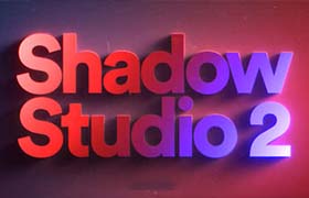 AE插件-中文汉化精致华丽真实阴影拖尾投影 Shadow Studio 2 v1.3.0 Win