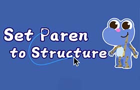 AE脚本-国人原创自动绑定识别手脚批量一键绑定角色 Set Parent To Structure V0.3