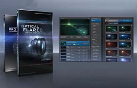 AE插件-专业高级真实镜头光晕耀斑特效动画 Optical Flares v1.3.8 Win