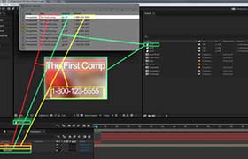 AE脚本-使用插入文本和替换图层的电子表格中的数据更新新合成图层 CompsFromSpreadsheet 5.1.9
