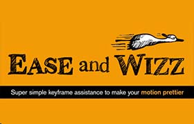 AE脚本-关键帧缓入缓出动画工具 Ease and Wizz v2.6.1