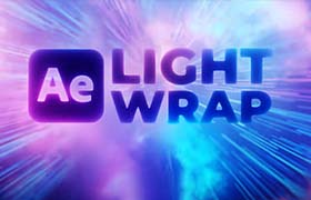 AE插件-环境氛围光效环绕包裹特效 Crate’s Light Wrap Win/Mac