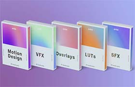 PR模板-LUTS调色视频素材动画素材以及音效预设包 250+ Creative Assets – Creator Pack
