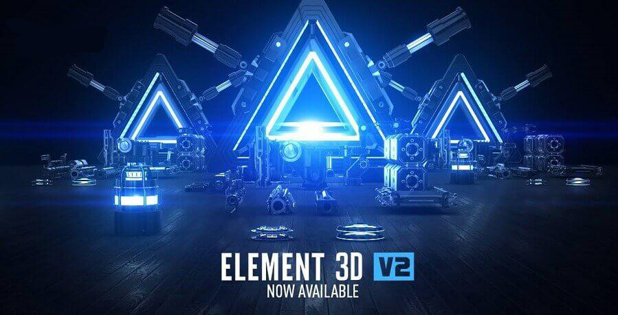 E3D三维模型AE插件Element 3D v2.2.2.2168 Mac破解版 支持10.15系统插图