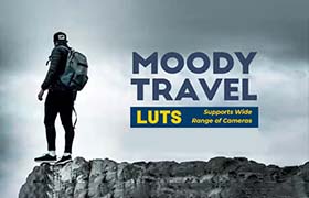 LUTs预设-30组户外旅行游玩VLOG记录场景景色的LUTs调色预设 Moody Travel LUTs