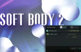 AE脚本-图形物体弹性柔和碰撞模拟 Soft Body v2.0 + 使用教程