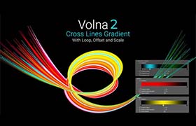 AE插件-中文汉化动态线条路径描边绘制生长动画 Volna V2.1.1 Win