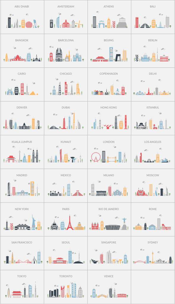 PR模板-扁平化二维卡通人物动作场景介绍MG动画包 Explainer World Essential Graphics | Mogrt插图14