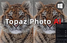 软件分享-图片无损放大变清晰锐化软件 Topaz Photo AI v1.2.9 Win