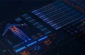 AE模板-10组HUD未来电子科技UI界面动画 4K分辨率 Futuristic Head Up Display Interfaces