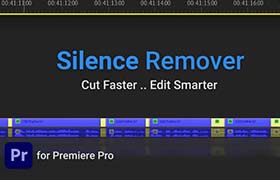 PR插件- 智能识别空白音频间隙剪切脚本 Silence Remover V1.2 + 使用教程