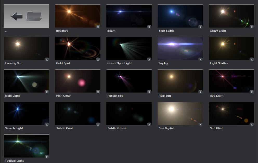 AE插件-镜头光晕光效中文插件一键安装版 CC-2021 VIDEO COPILOT Optical Flares 1.3.5 Win系统汉化版插图5