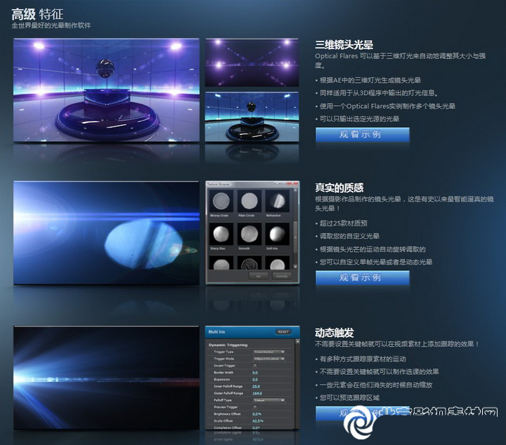AE插件-镜头光晕光效中文插件一键安装版 CC-2021 VIDEO COPILOT Optical Flares 1.3.5 Win系统汉化版插图13