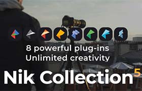 PS插件-中文版胶片调色降噪锐化HDR图像处理特效滤镜Nik Collection V5.4.0 Win/Mac