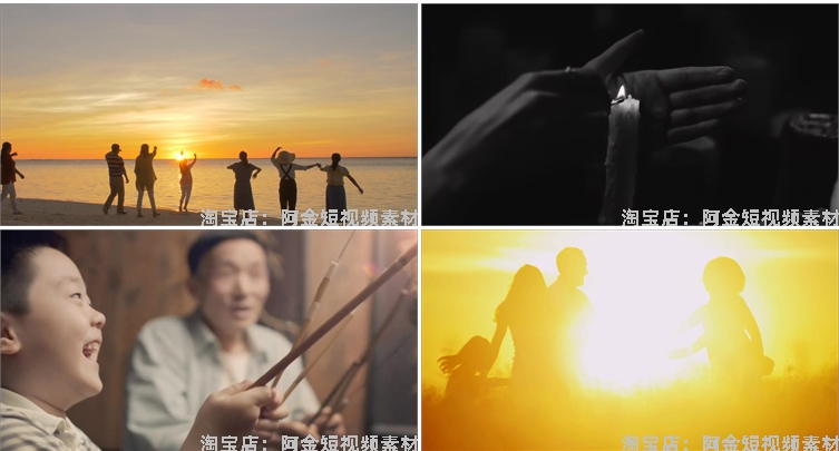 幸福家庭一家人陪伴拥抱美好时光居家生活聚会短视频高清实拍素材插图8