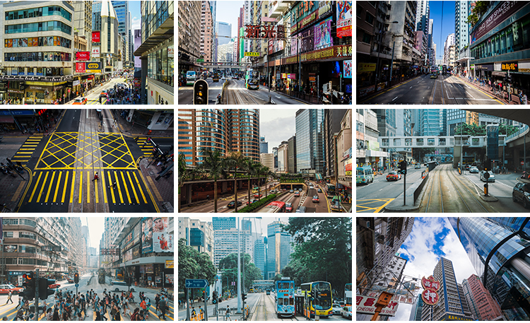 香港街道街头街景建筑夜景实拍城市风光海报设计高清JPG图片素材插图7