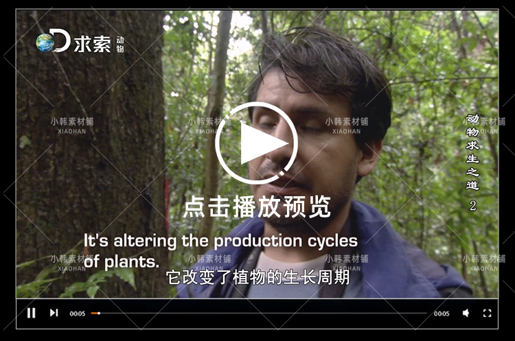 探索频道生命探索纪录片动物求生之道中视频自媒体解说视频素材插图7