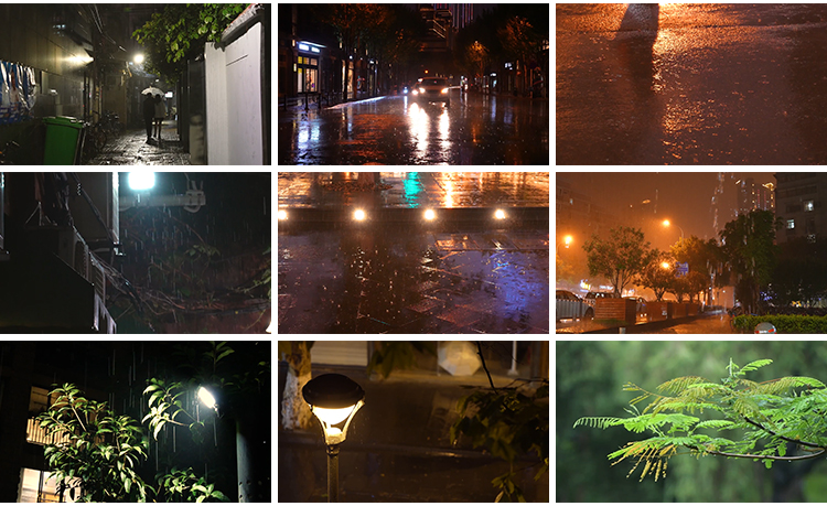 雨天雨滴下雨屋檐水滴落空镜情感孤独唯美意境禅意禅心短视频素材插图8