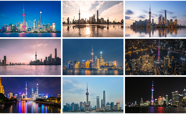 上海东方明珠夜景建筑摄影旅游风景照片JPG高清海报设计图片素材插图8
