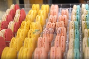 马卡龙甜品镜头短视频素材