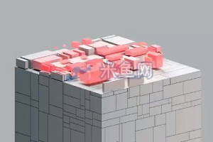 C4D创建高层叠加循环视频素材
