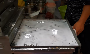 街头肠粉街边小吃视频素材