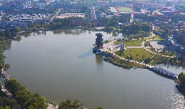 嘉兴旅游景象航拍短视频素材