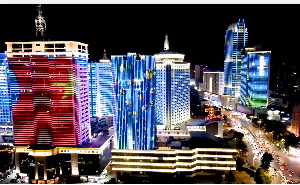 杭州夜景短视频素材