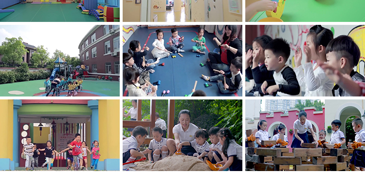 幼儿园外教育师孩子们快乐童年儿童节亲子活动互动玩游戏视频素材插图11