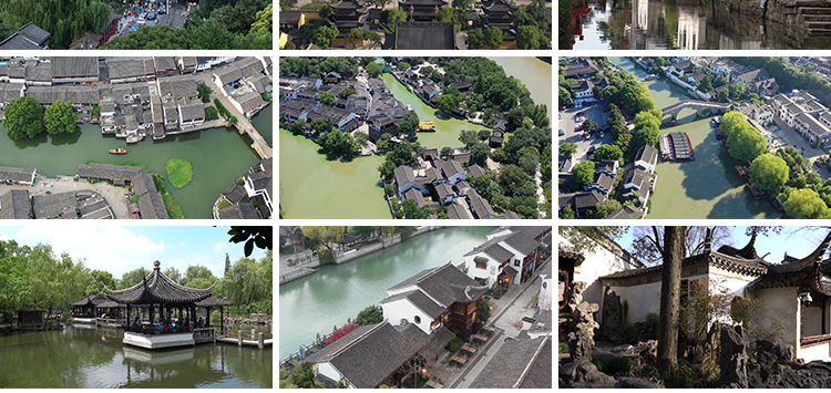 苏州园林古镇建筑古朴房屋凉亭湖水巷古典景色旅游景区短视频素材插图10