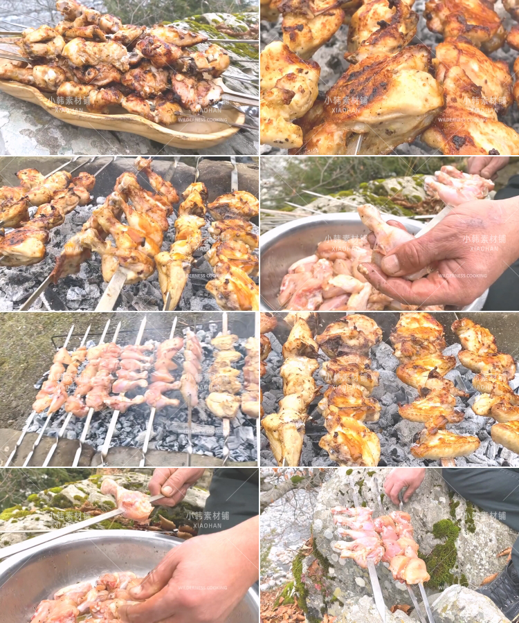 荒野美食纪录片野生厨神中视频自媒体解说高清剪辑视频素材插图7