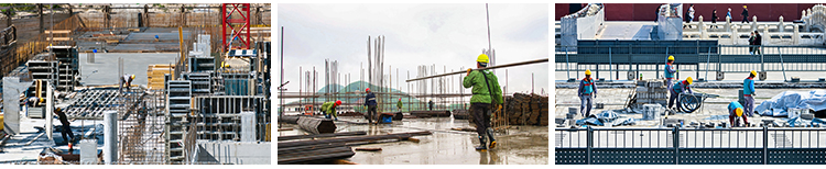 建筑工人施工工地城市房屋楼房建造安全生产民工程师现场图片素材插图10