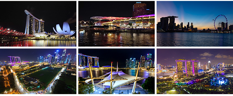 新加坡城市地标建筑风光夜景东南亚风景都市旅游景点实拍视频素材插图10