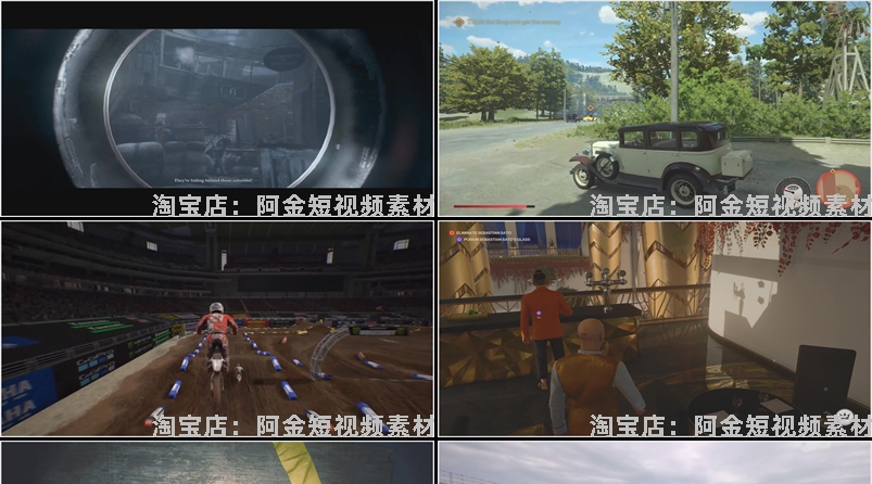 PS5游戏新奇特高清横屏国外短视频自媒体解压小说推文素材引流插图3