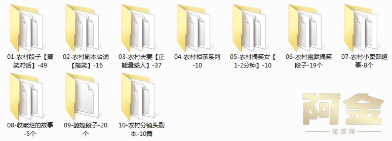 农村乡村三农短视频剧本短剧段子大全抖音快手文案素材脚本搞笑插图3