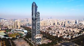 无锡地标建筑航拍短视频素材