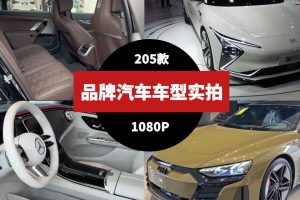 205款新车汽车实拍视频素材