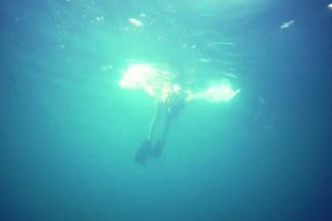 潜水特写镜头视频素材