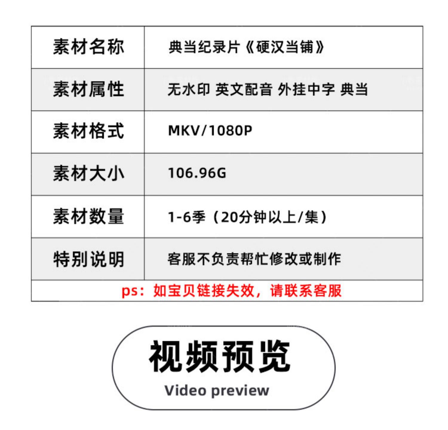 典当纪录片硬汉当铺1-6季原版无字自媒体快手抖音视频剪辑素材插图1
