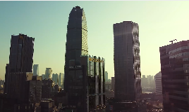 宁波航拍城市景色短视频素材