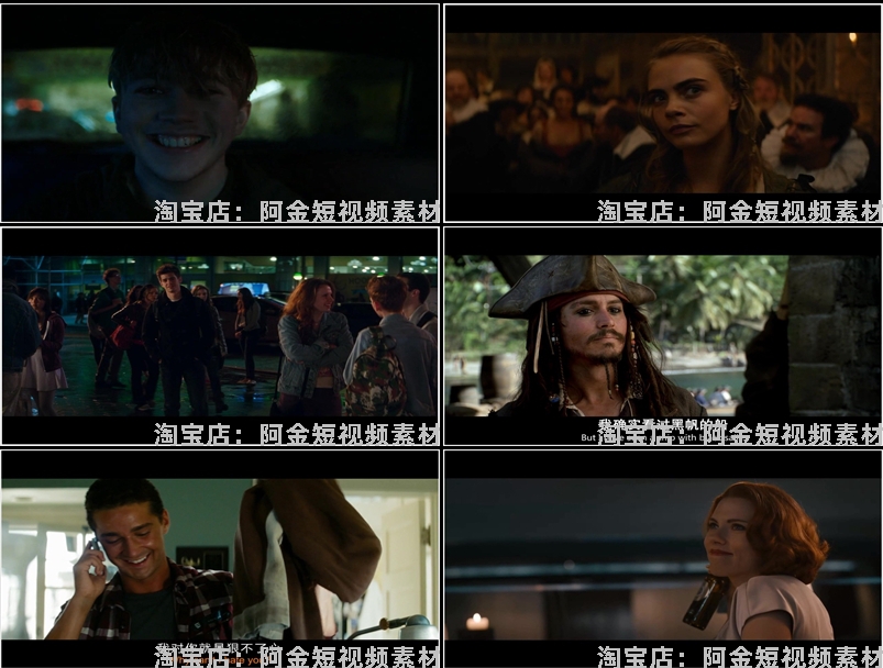 电影影视剪辑素材混剪卡点高清动漫合集抖音快手热门自媒体短视频插图12
