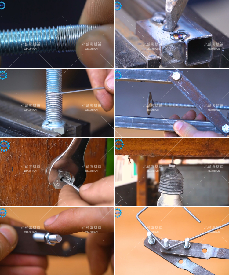 高清手艺人diy金属机械加工创意解压抖音短视频配音小说推文素材插图9