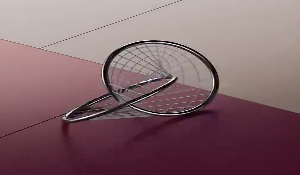 C4D创建圆网依托互相滚动视频素材
