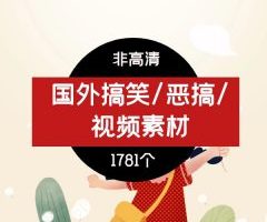 国外搞笑搞怪视频素材（非高清）