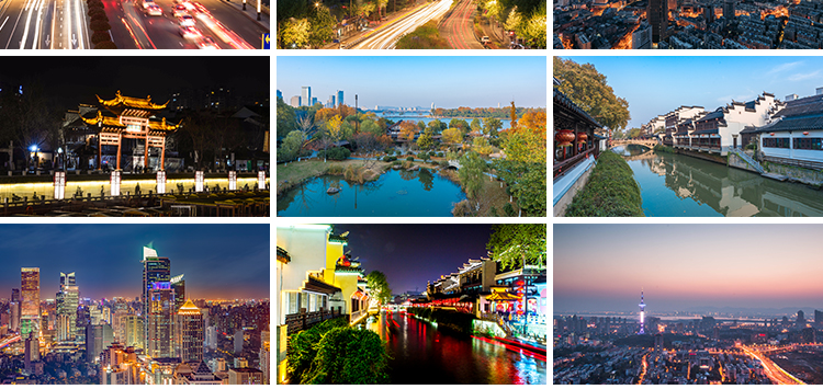 南京城市风光夜景旅游风景区照片摄影夫子庙抖音高清图片jpg素材插图8