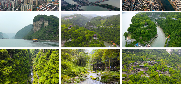 湖北宜昌城市风光旅游景点景区长江三峡大坝壮丽山河航拍视频素材插图11