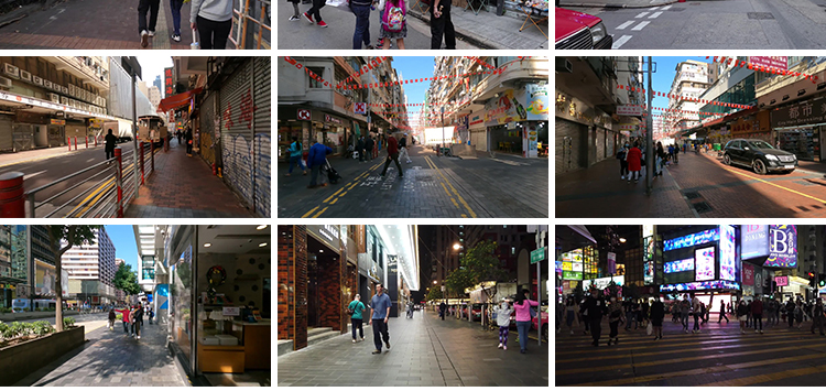 香港城市夜景走拍漫步街道人文白天街景街拍人流车流街头视频素材插图7